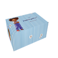 Hokkyoku Arashi™ SHENANIGANS Family Playing Cards & Game™ — Case of 25, blue and white striped branded box featuring Hokkyoku and cherry blossom accents. 

Copyright ©2026. Hokkyoku Arashi™ — All Rights Reserved. 

HokkyokuArashi.com
